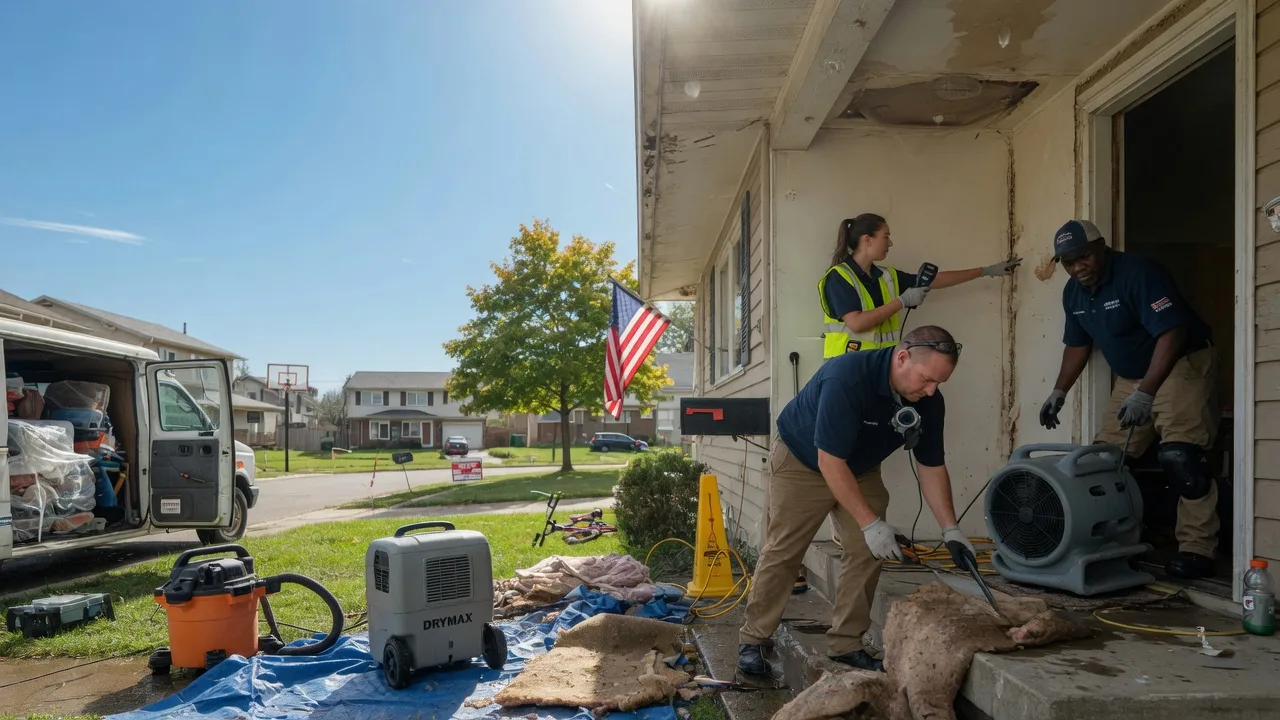 Water Damage Restoration in Wildwood, MO near me